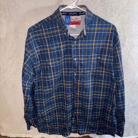 George Strait by Wrangler Men’s Button Up Large - Picture 1 of 6